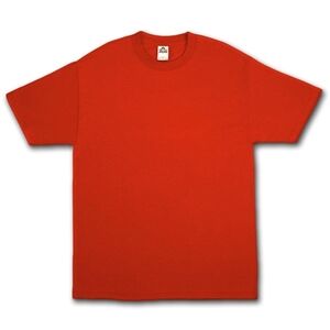 Youth Large Alstyle Apparel & Activewear Unisex Basic T-Shirt Red Crew Neck Tee